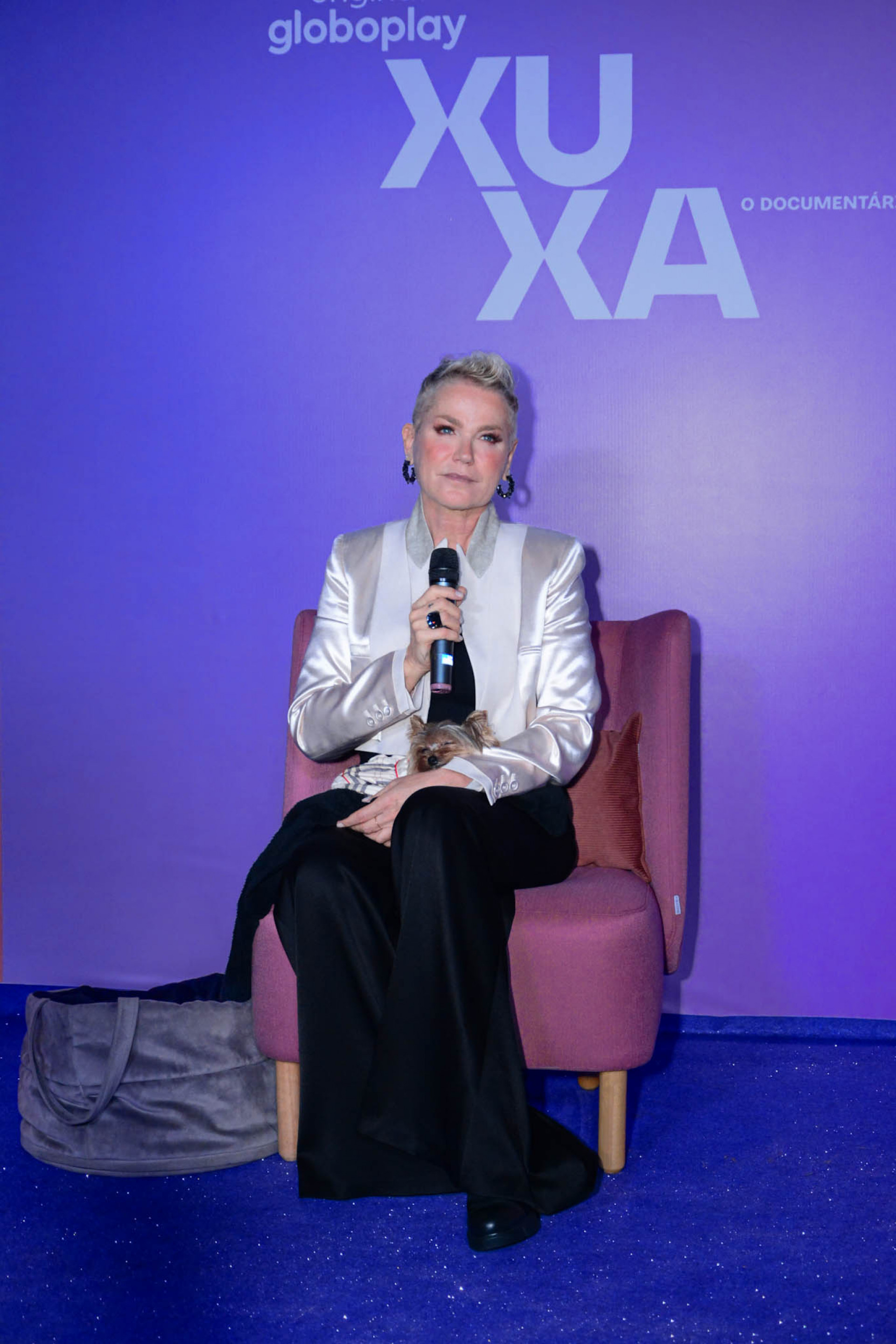 Xuxa fala sobre o filme 'Amor Estranho Amor' durante coletiva de imprensa no Rio - Webert Belicio / Agnews  