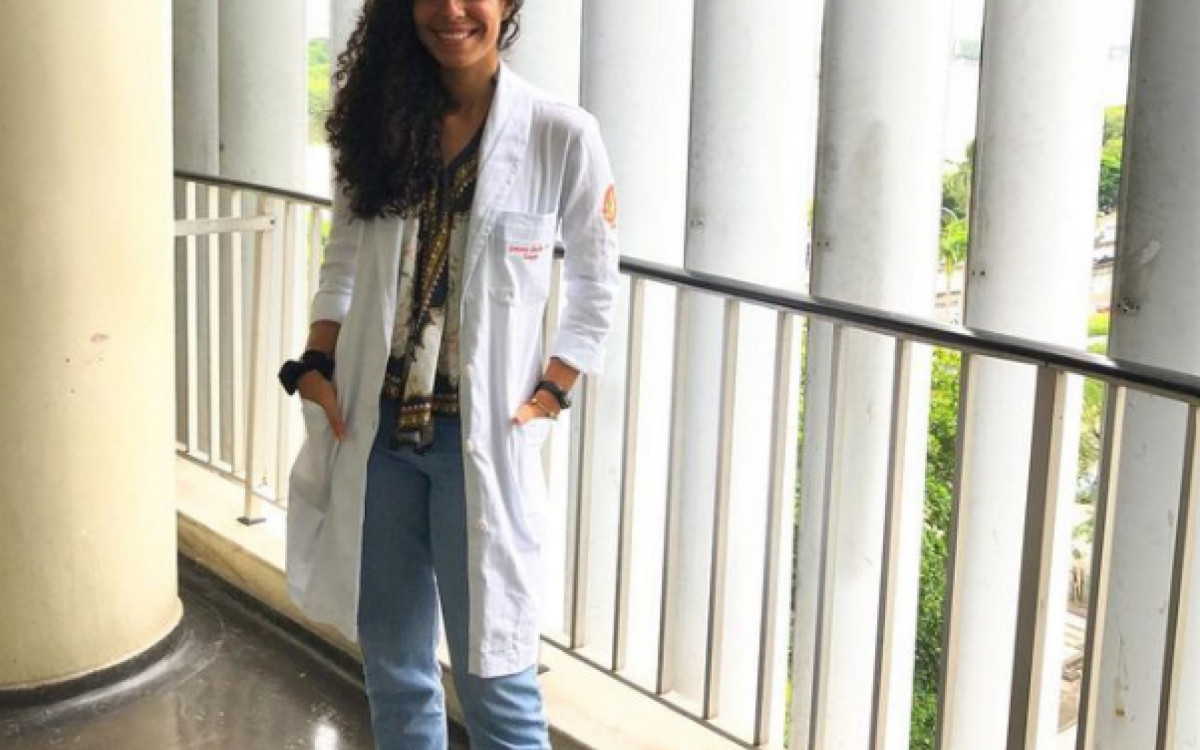 Geovanna, de 22 anos, cursa nutrição na Universidade Federal do Rio de Janeiro (UFRJ).  - Reprodução / Redes Sociais