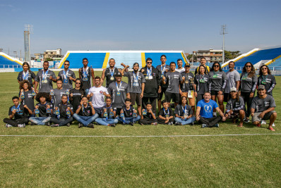 Atletas contemplados pelo programa 