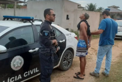 Acusado de violência doméstica é preso em Cabo Frio