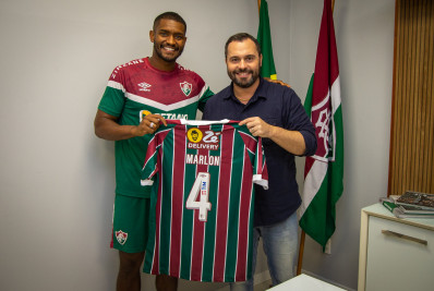 Fluminense oficializa a contratação de Marlon Santos
