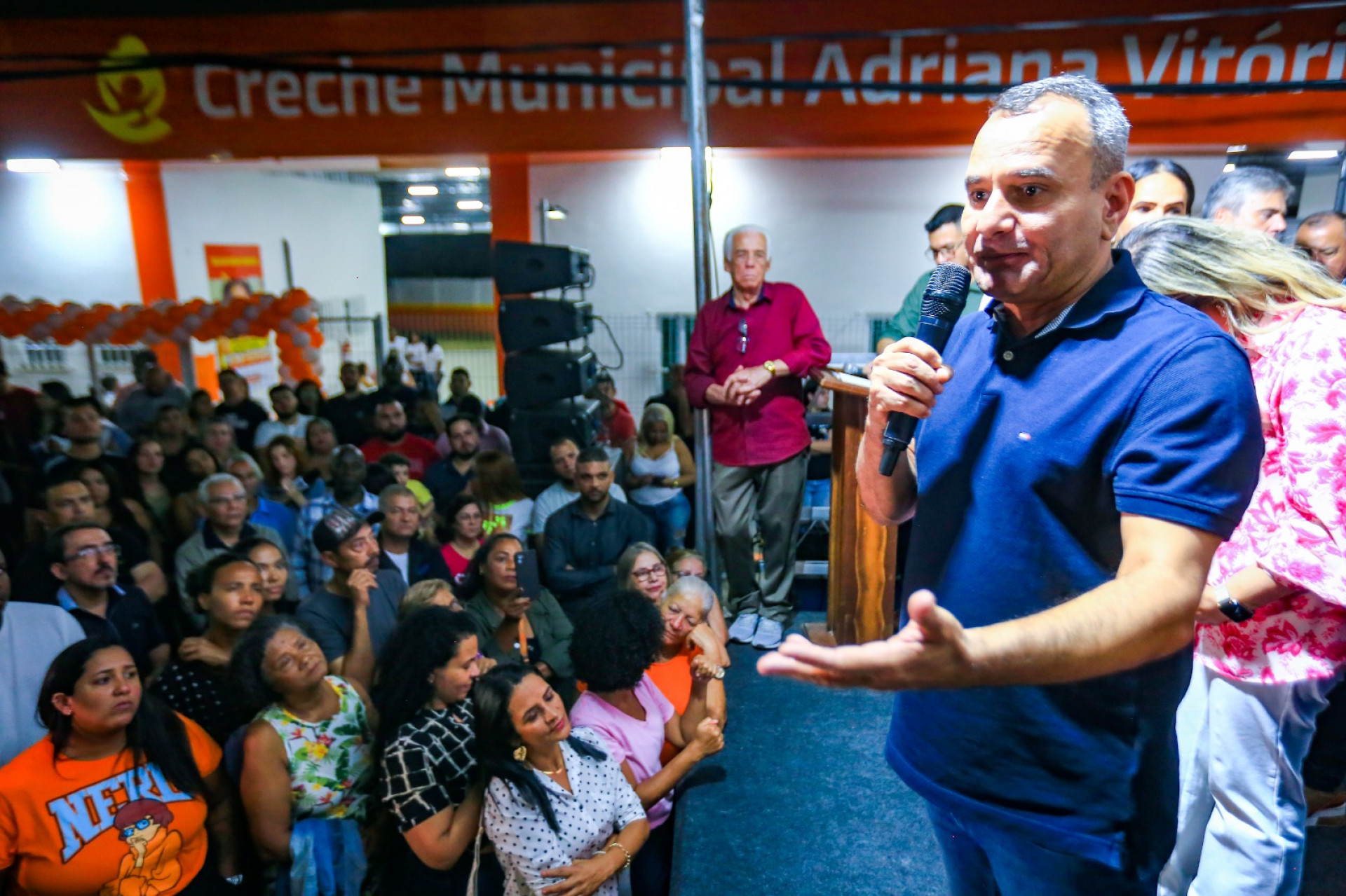 De acordo com o prefeito Waguinho, os avan&ccedil;os seguir&atilde;o para levar dignidade e qualidade na educa&ccedil;&atilde;o - Rafael Barreto / PMBR
