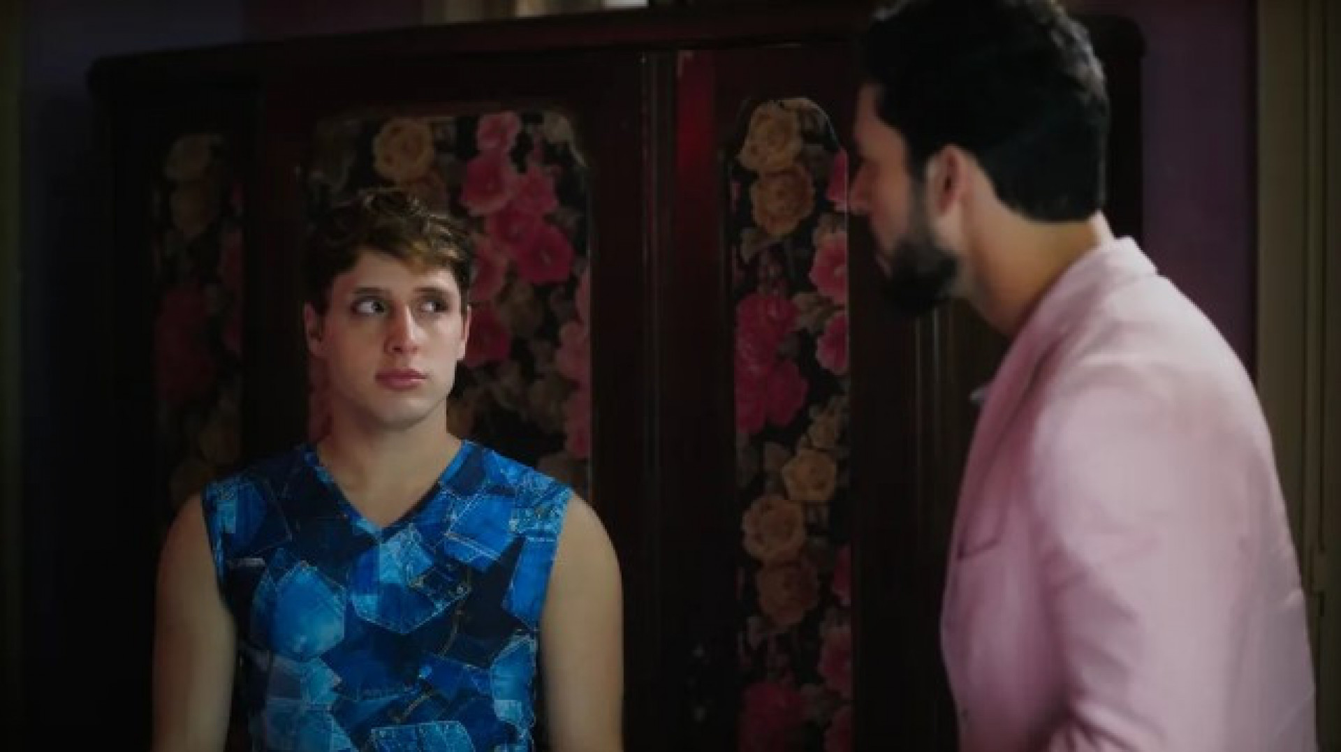 Luigi (Rainer Cadete) e Kelvin (Diego Martins) - Reprodução/Globo