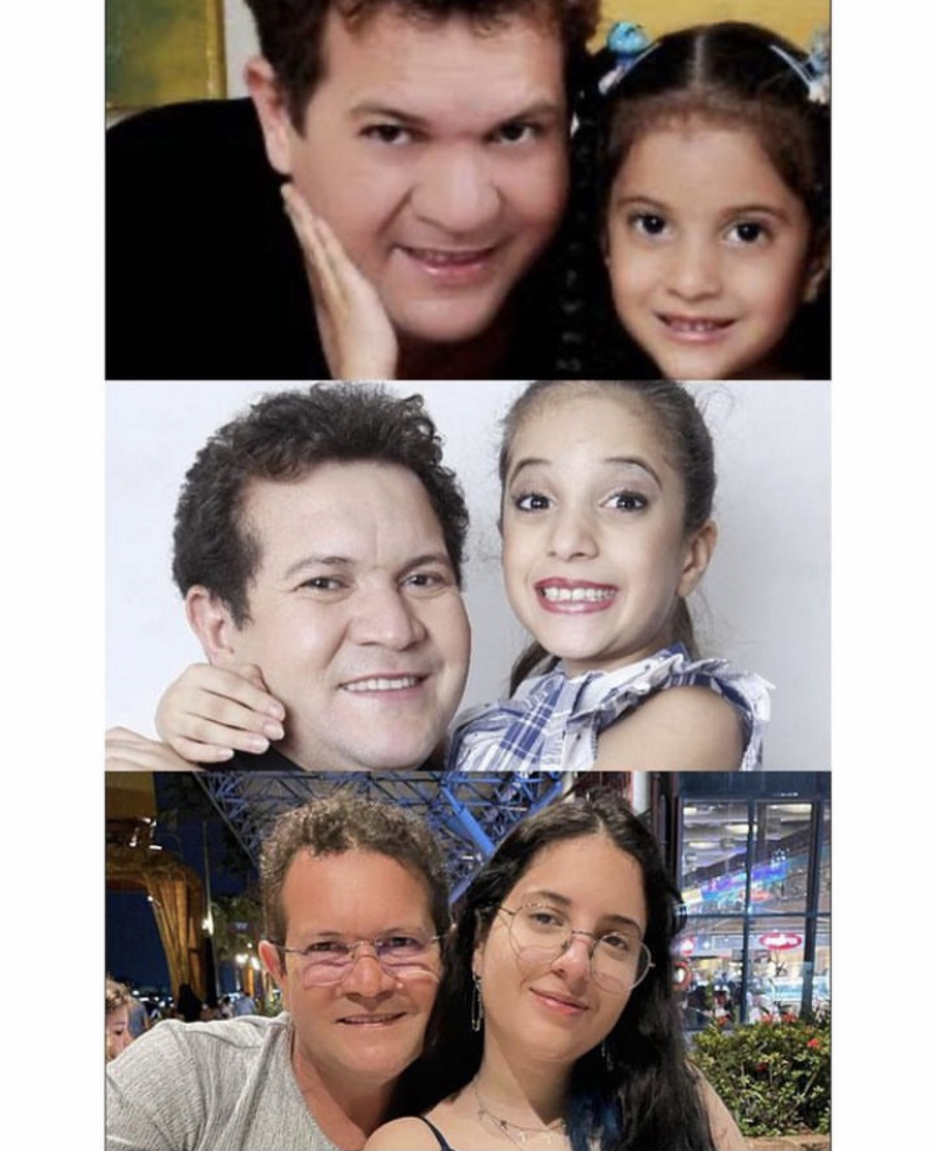 Ximbinha e a filha, Yasmin, fruto de seu antigo casamento com Joelma - Reprodução / Instagram