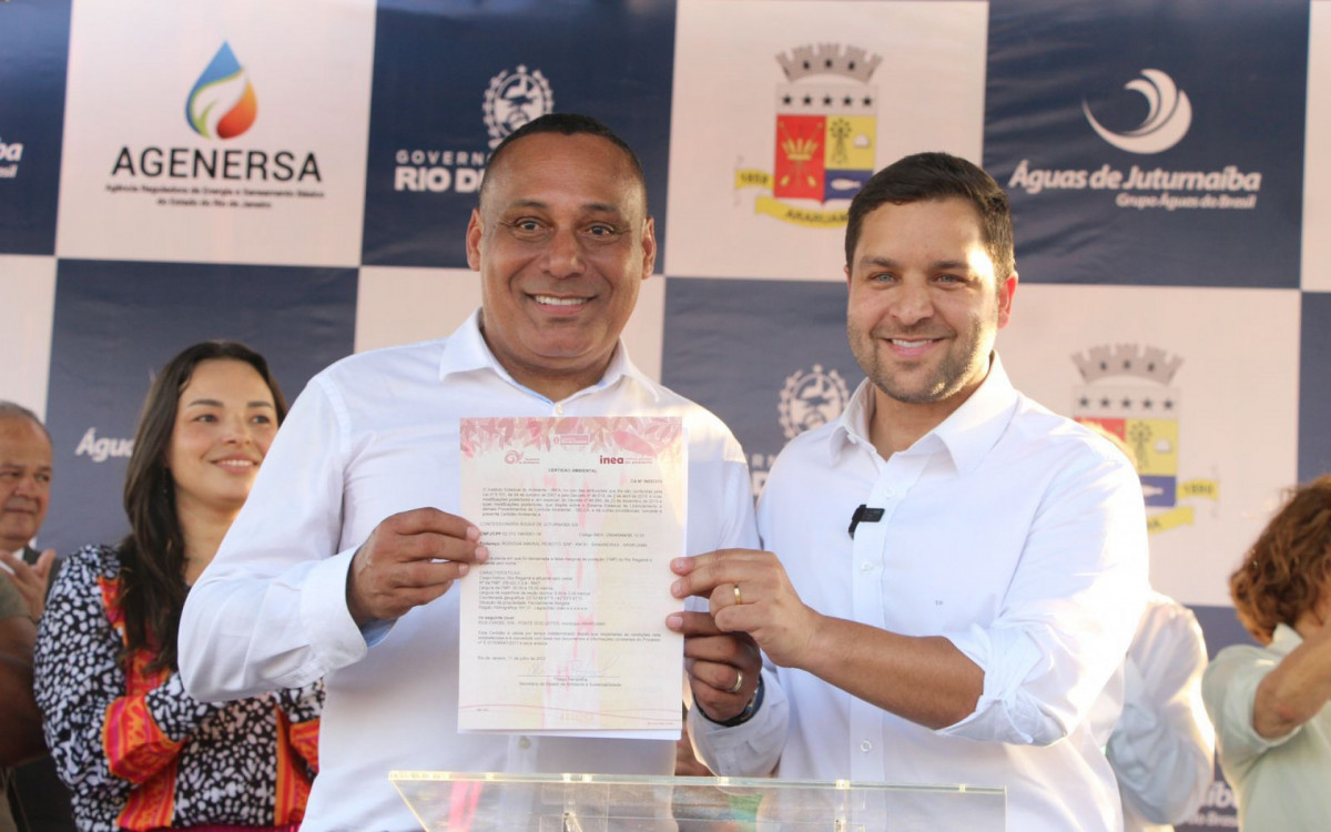 Inaugura&ccedil;&atilde;o ETE Ponte dos Leites