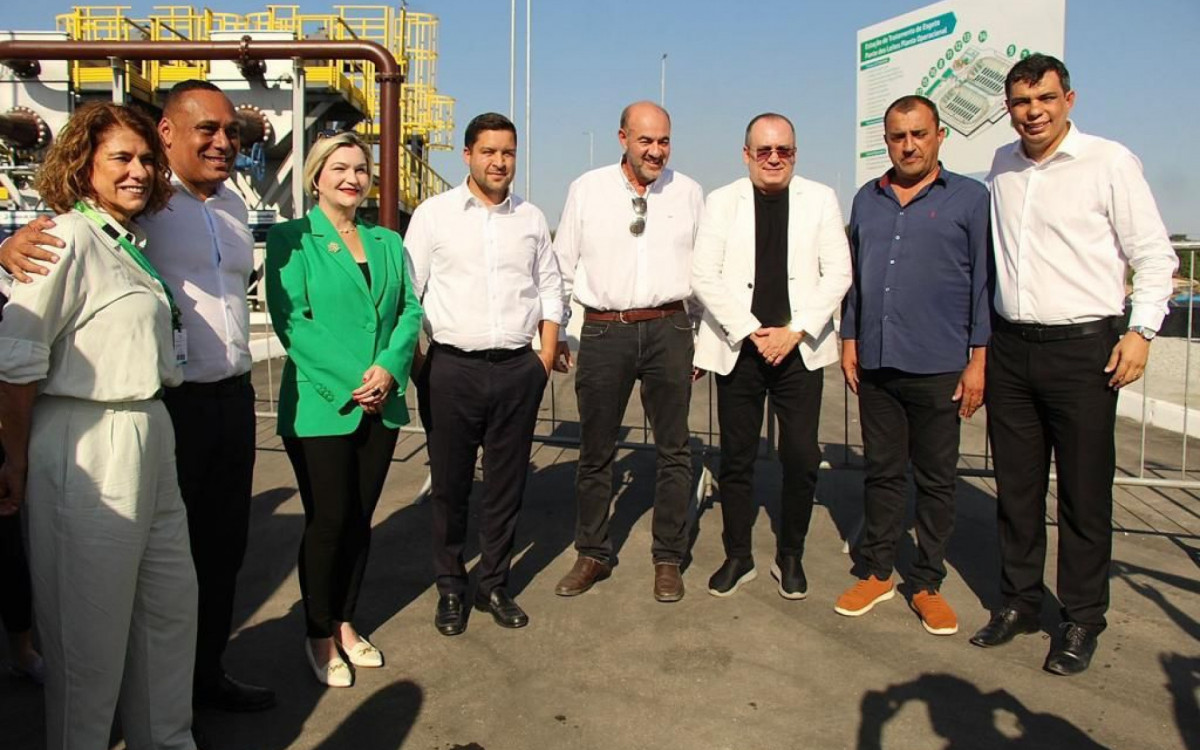 Inaugura&ccedil;&atilde;o ETE Ponte dos Leites