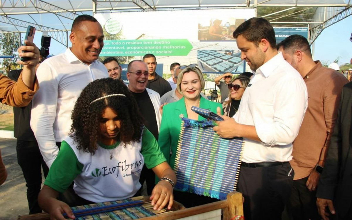 Inaugura&ccedil;&atilde;o ETE Ponte dos Leites