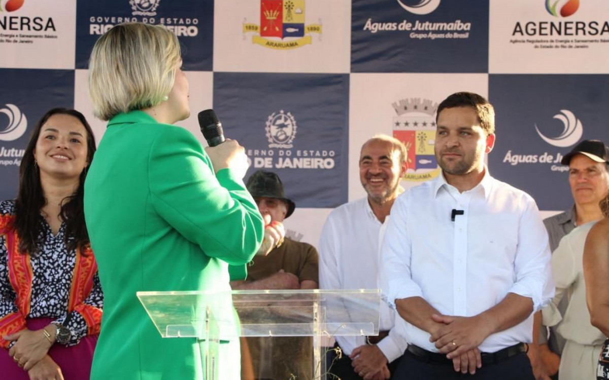 Inaugura&ccedil;&atilde;o ETE Ponte dos Leites