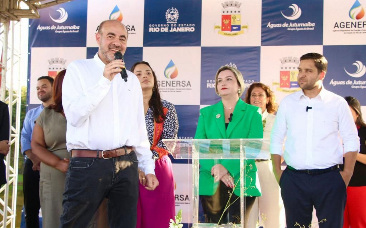 Inaugura&ccedil;&atilde;o ETE Ponte dos Leites