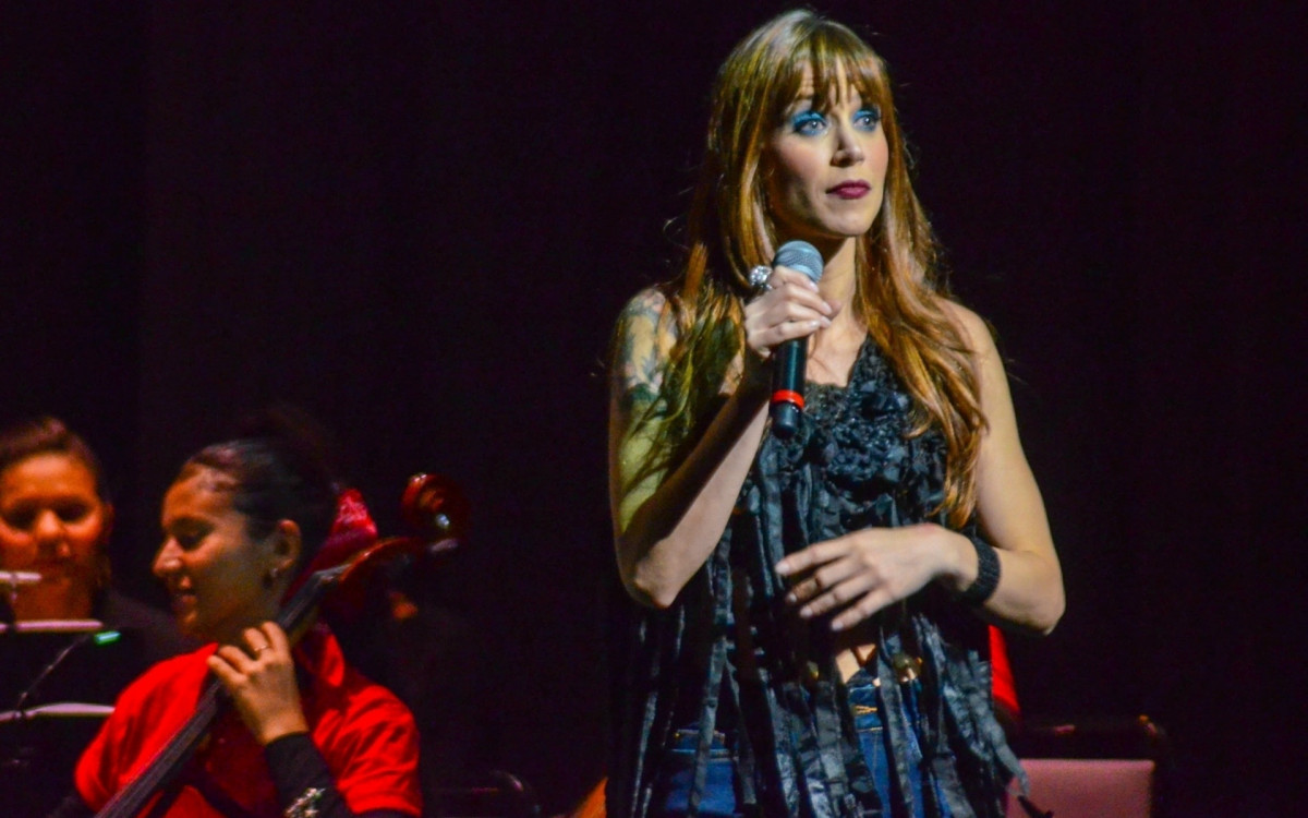 Mel Lisboa relembrou sucessos de Rita Lee em tributo à cantora pelo Dia Mundial do Rock - Araujo / Ag. News