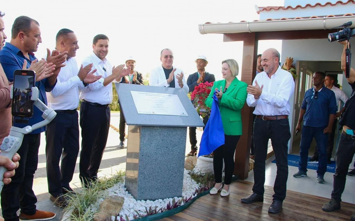 Inauguração ETE Ponte dos Leites - Tamirys Mello