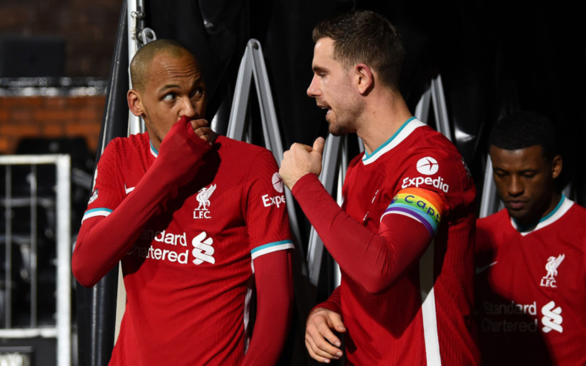 Fabinho e Henderson, alvos do futebol da Arábia Saudita