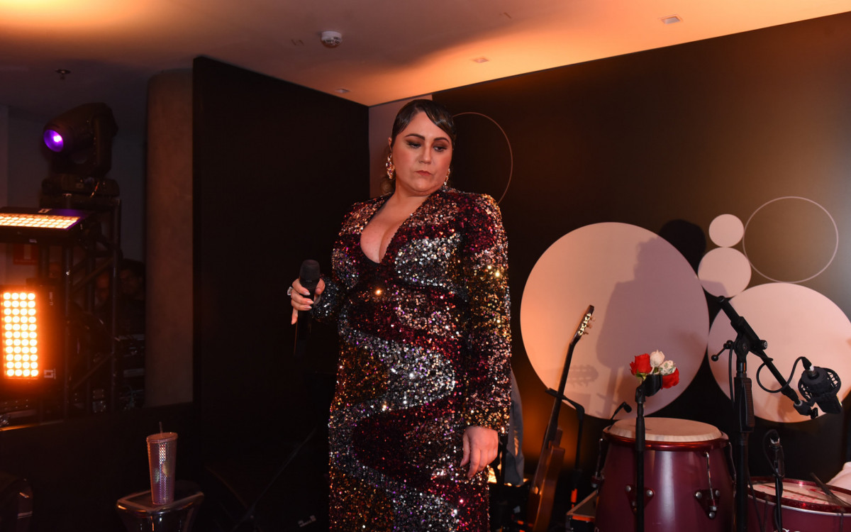 Maria Rita se apresenta no evento do Grammy Latino em São Paulo