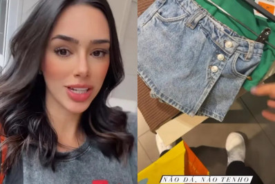 Bruna Biancardi mostra primeiras compras de roupa para filha com Neymar