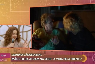 Leandra Leal fala sobre participação da mãe em série do Globoplay