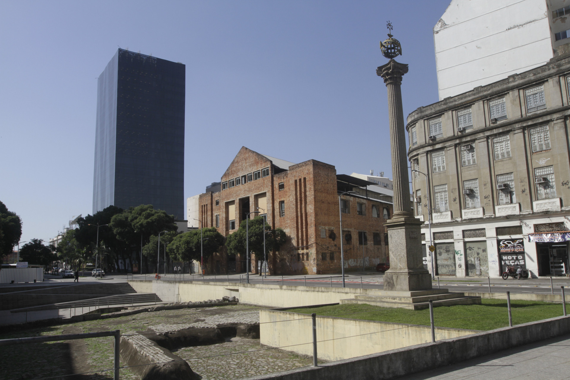 Obras de revitaliza&ccedil;&atilde;o no Cais do Valongo, no Porto Maravilha - Arquivo/ Marcos Porto/Ag&ecirc;ncia O Dia