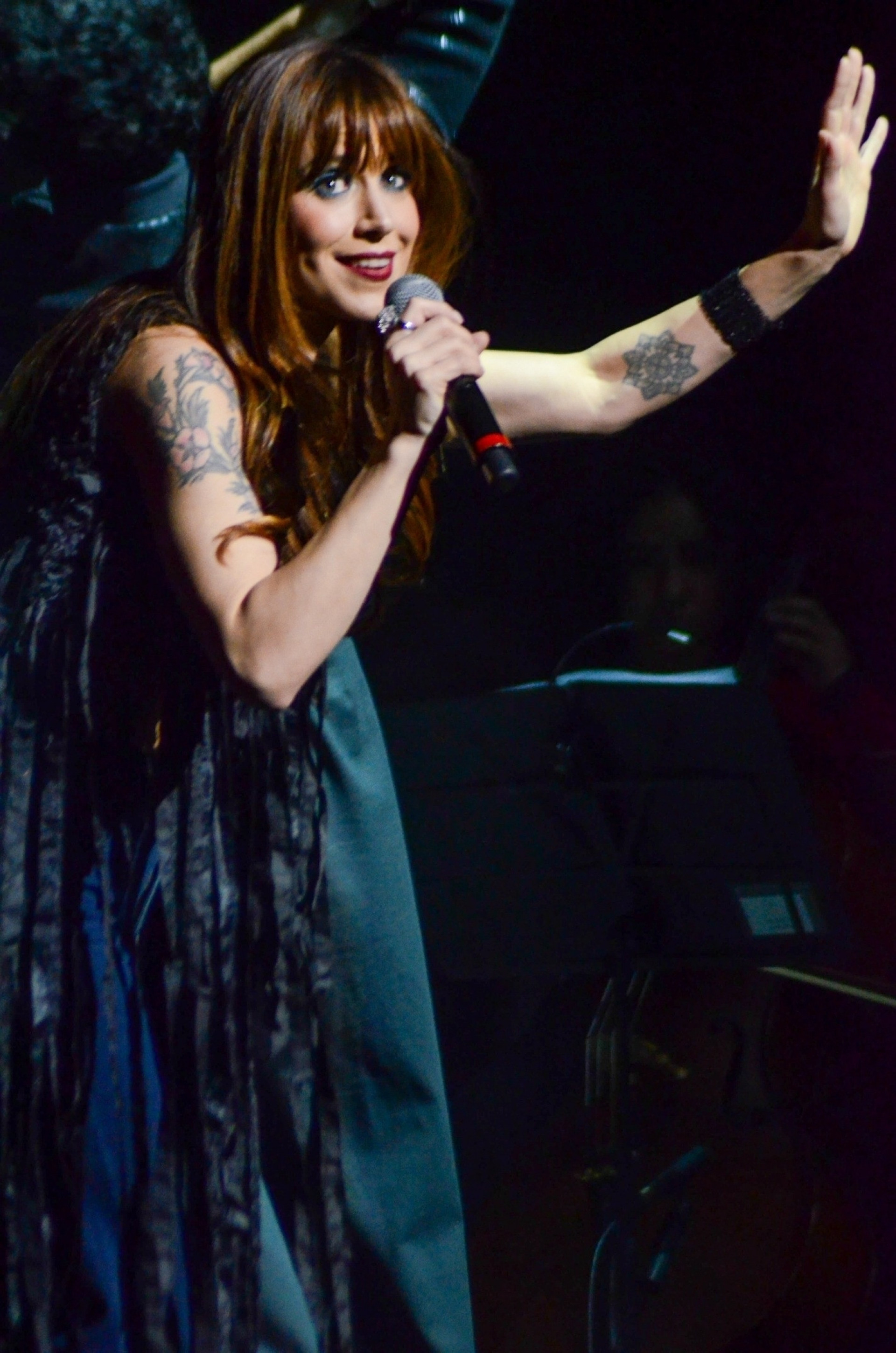 Intérprete de Rita Lee no teatro, Mel Lisboa participou de homenagem à cantora com a Orquestra Sinfônica Juvenil Chiquinha Gonzaga - Araujo / Ag. News