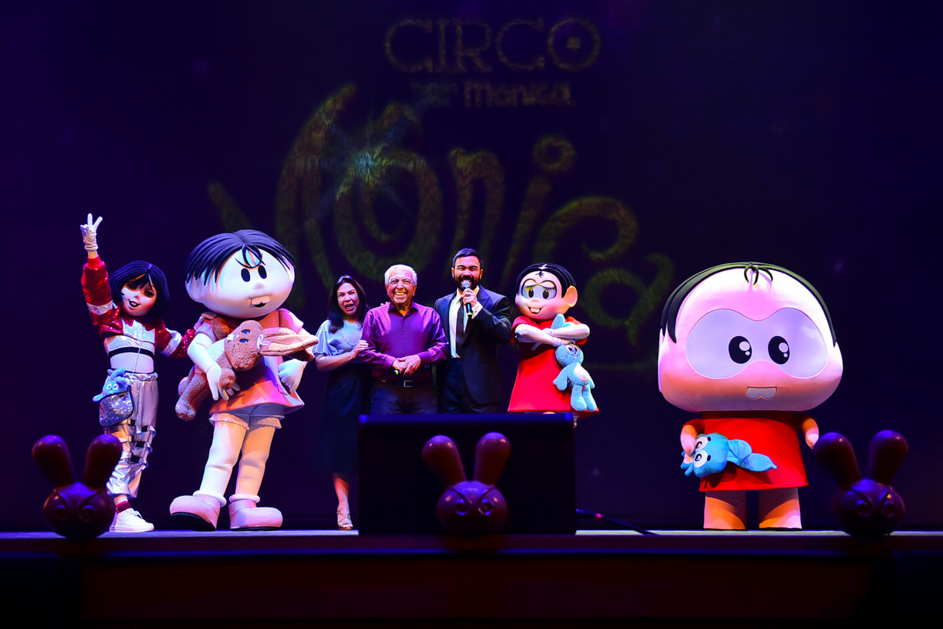 Circo Turma da Mônica estreia neste sábado, dia 12 de agosto, na Cidade das Artes - Andy Santana / Divulgação