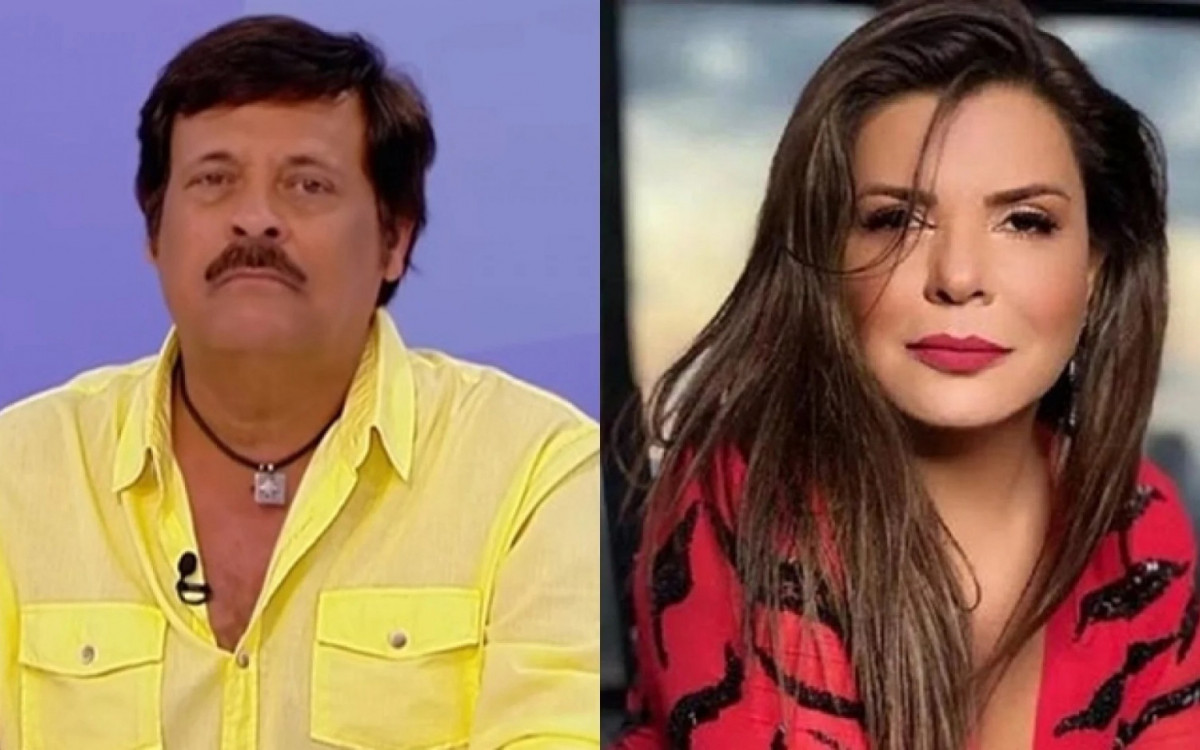 Mara Maravilha e Carlinhos Aguiar