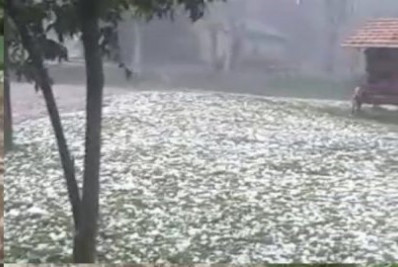 Após ciclone, SC registra neve pela primeira vez no inverno deste ano