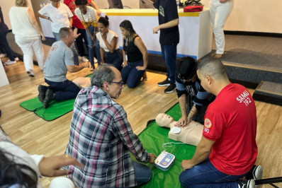 Saúde de Caxias realiza capacitação em primeiros socorros