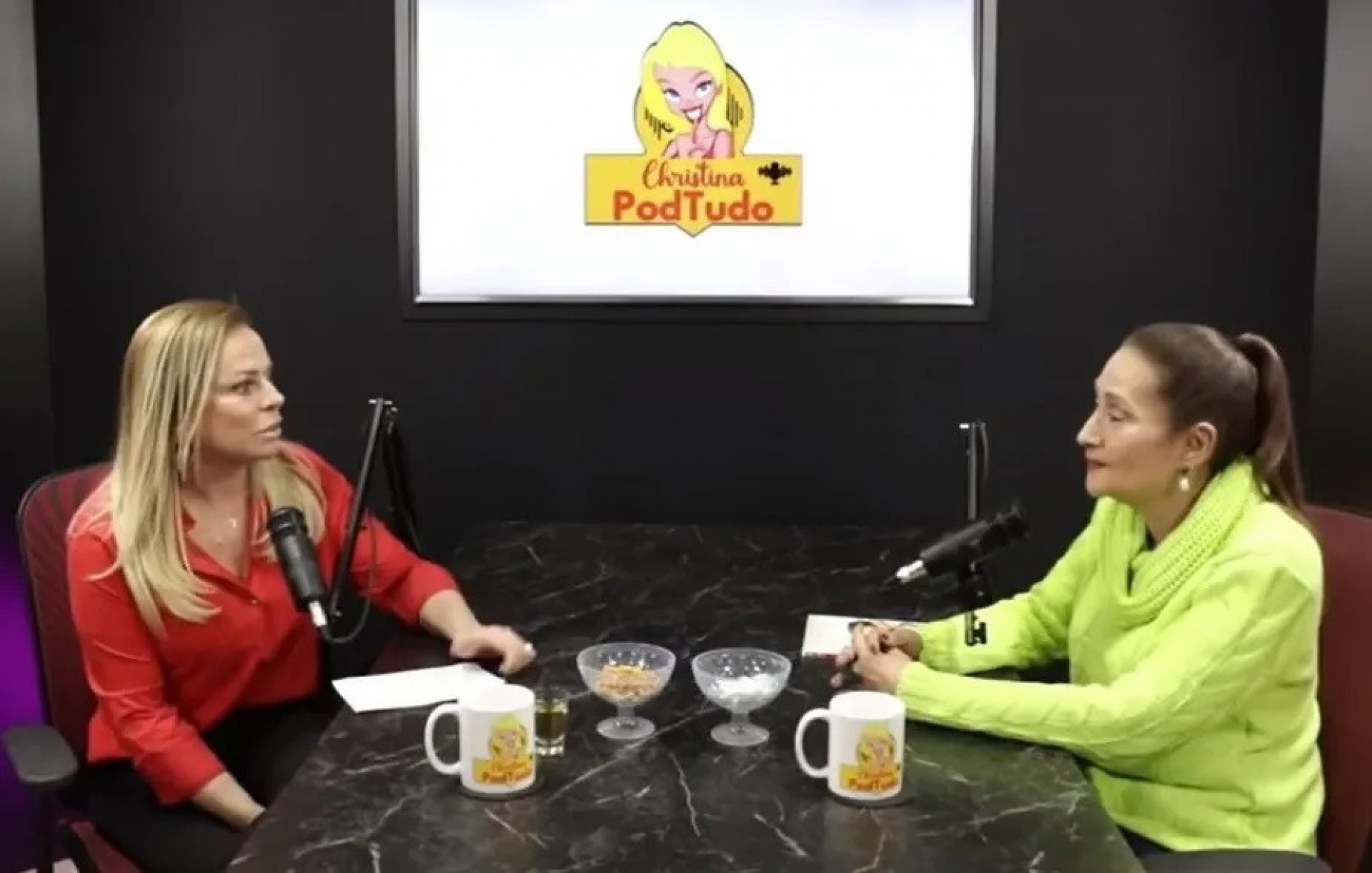 Christina Rocha pergunta sobre Cecília, mãe de Sonia Abrão, e se surpreende: 'Ela morreu' - Reprodução