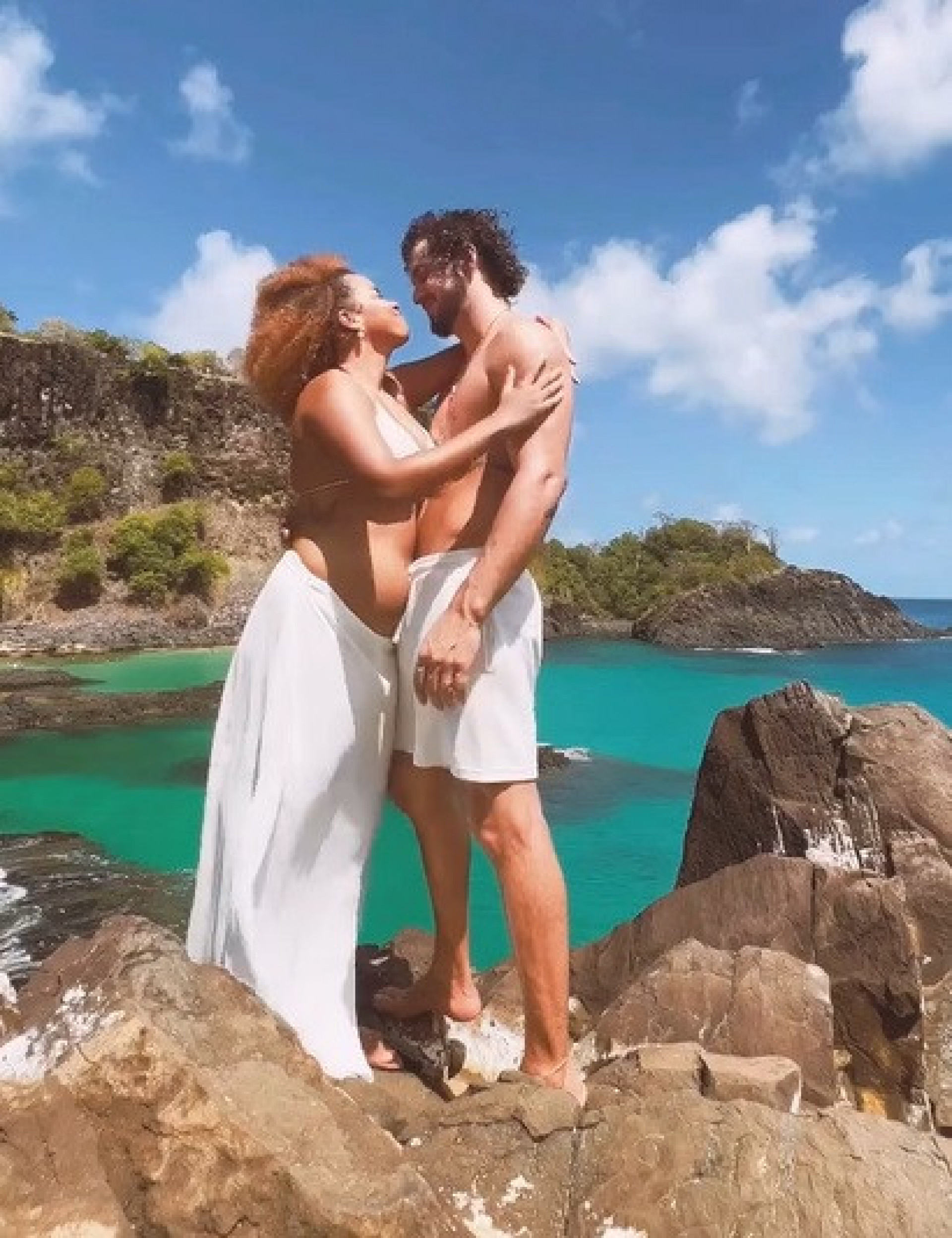 Jeniffer Nascimento e o marido, Jean Amorim - Reprodução de vídeo / Instagram