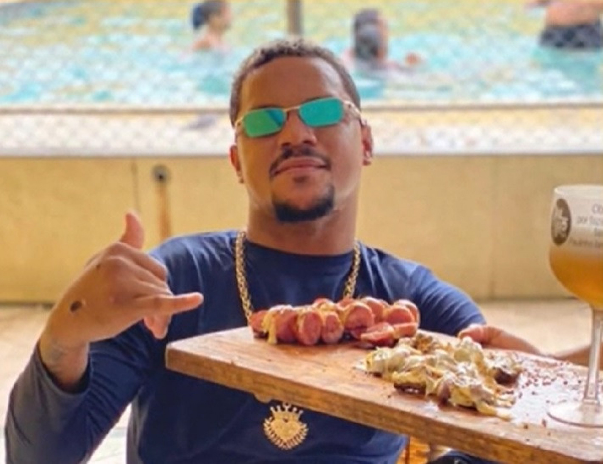 Jonathan Costa da Cruz Alves, de 29 anos, morreu com um tiro na cabeça em Vilar dos Teles, na Baixada Fluminense - Reprodução/Rede social