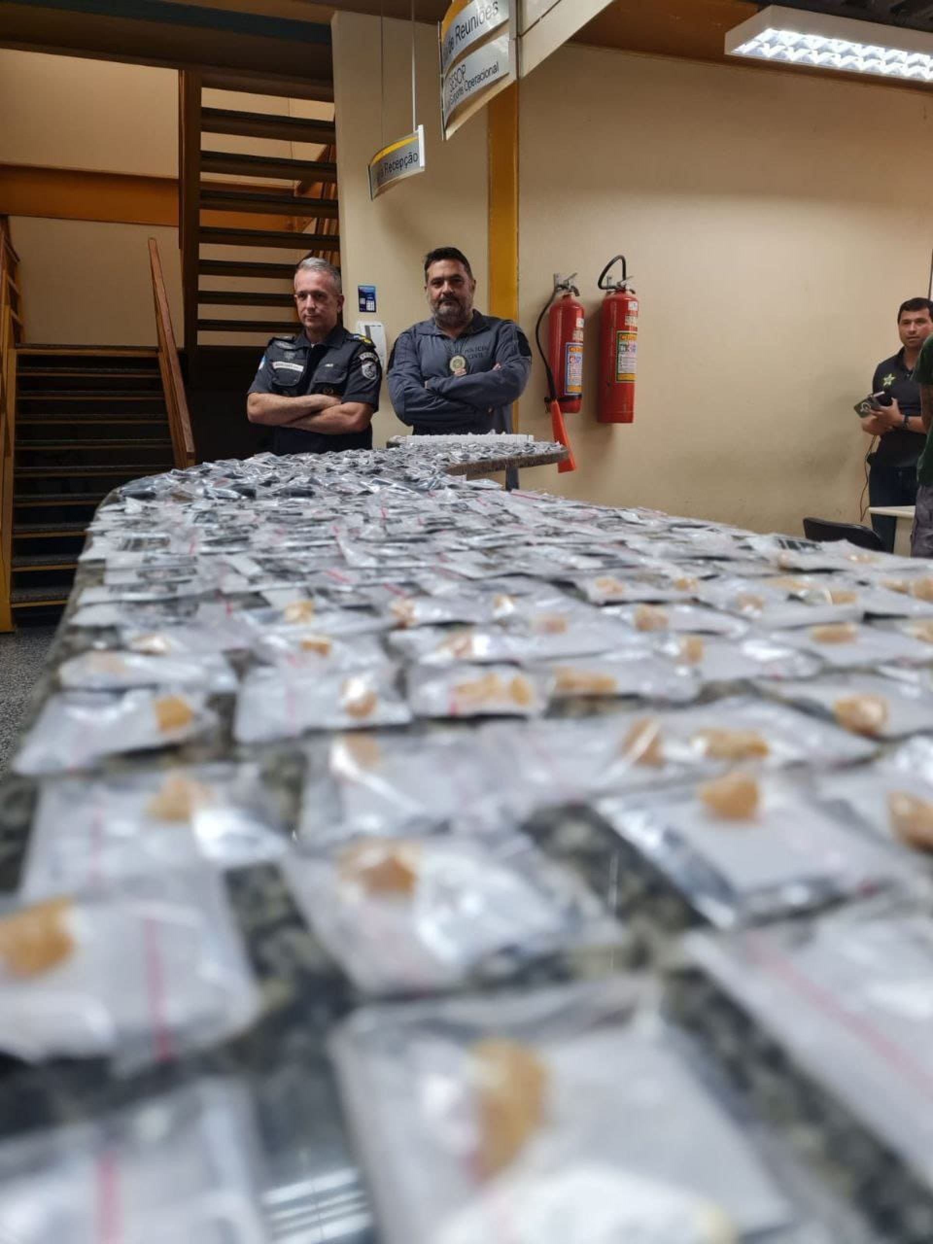 Droga apreendida pelas polícias Civil e Militar em Paraty totaliza mais de R$ 37 mil