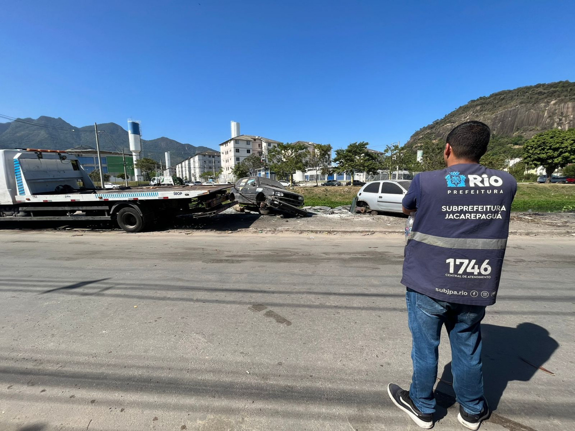 A ação aconteceu nas Avenidas Ayrton Senna, Isabel Domingues e das Alagoas - Divulgação