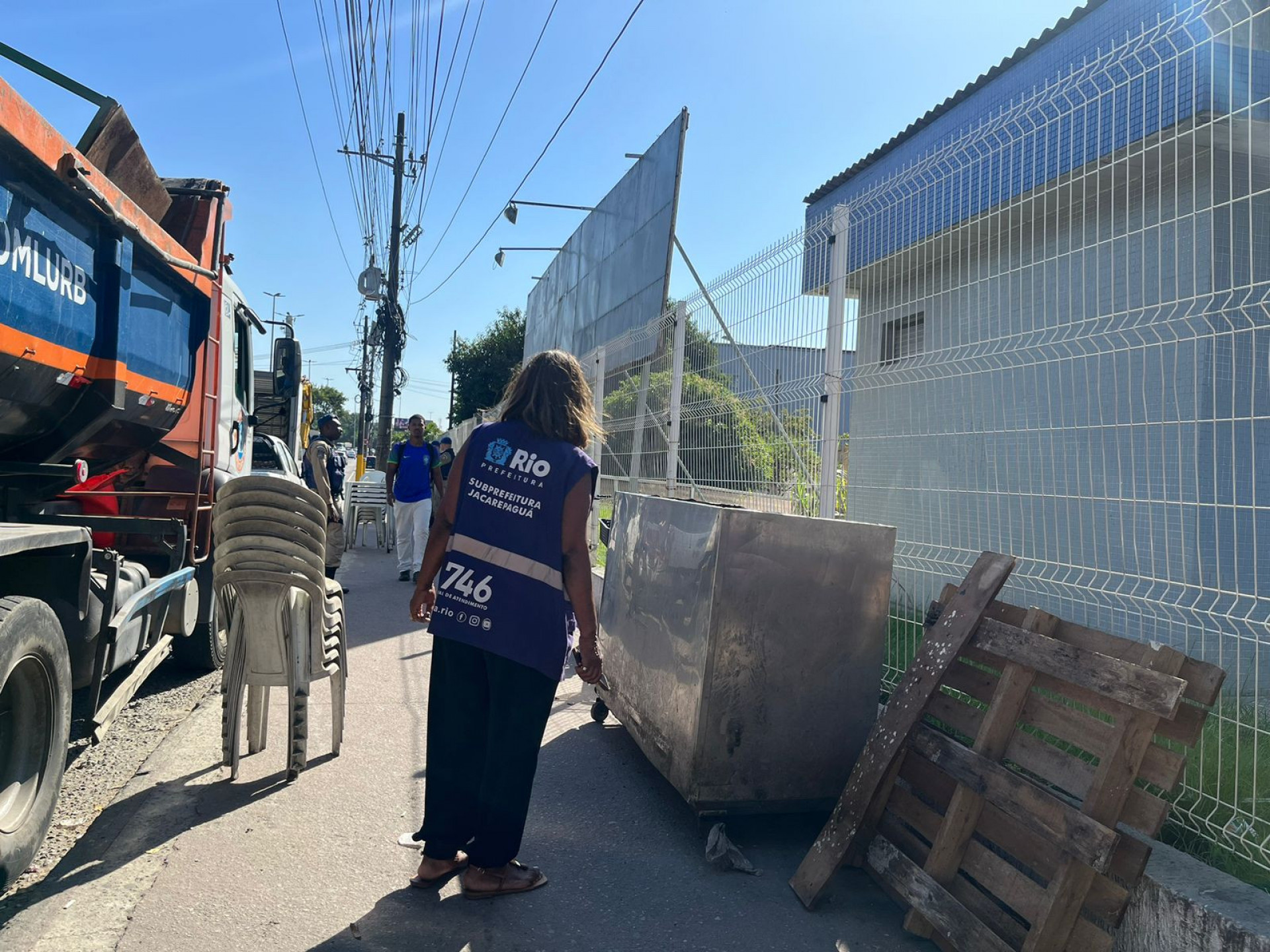 A ação aconteceu nas Avenidas Ayrton Senna, Isabel Domingues e das Alagoas - Divulgação