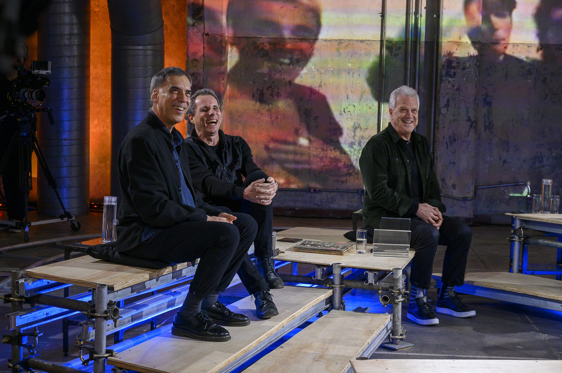 Integrantes dos Titãs participam do 'Som Brasil', da TV Globo - Bob Paulino / TV Globo