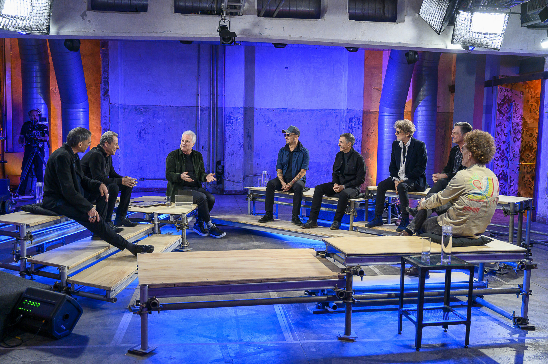 Integrantes dos Titãs participam do 'Som Brasil', da TV Globo - Bob Paulino / TV Globo