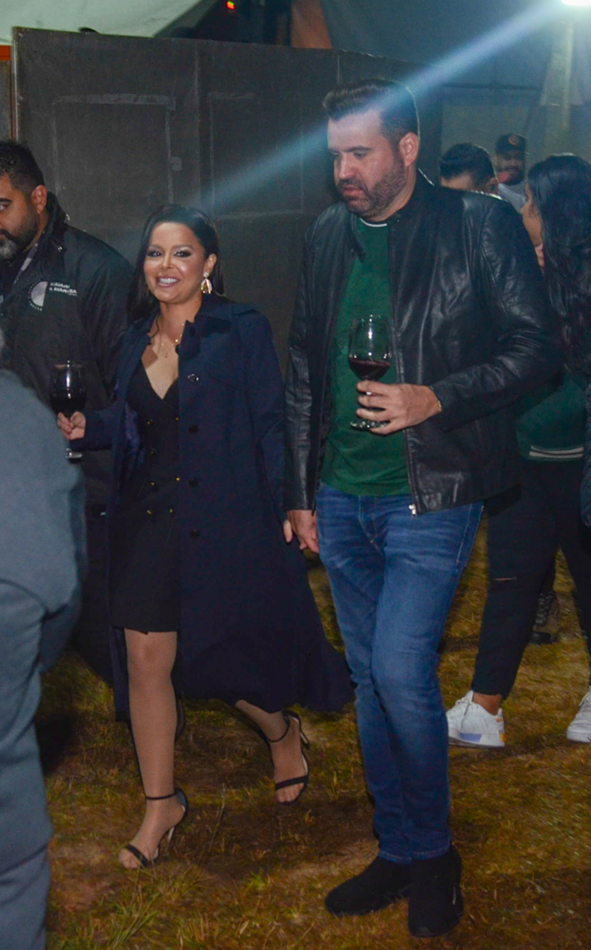 Maraisa e o namorado, Fernando Mocó - Araújo / Agnews