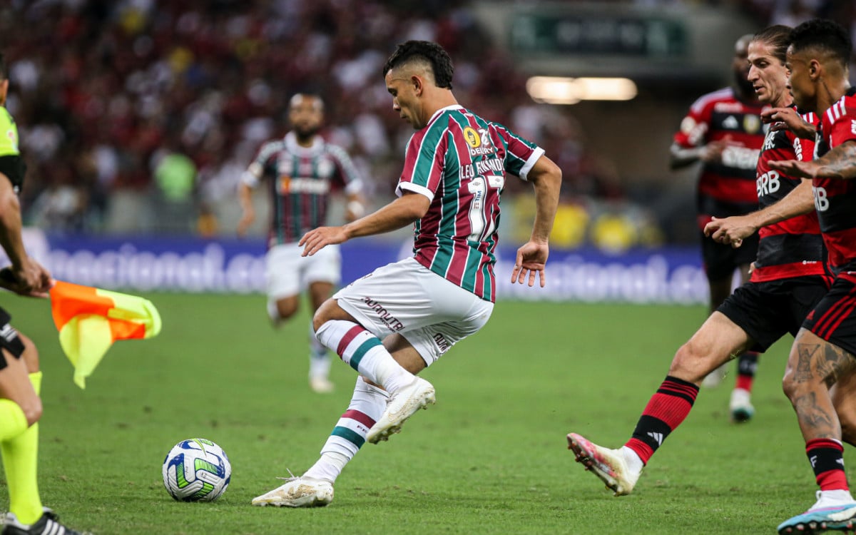 Leo Fernández fez boa estreia pelo Fluminense
