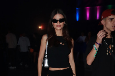 Solteira, Vitória Strada marca presença em festival no Rio