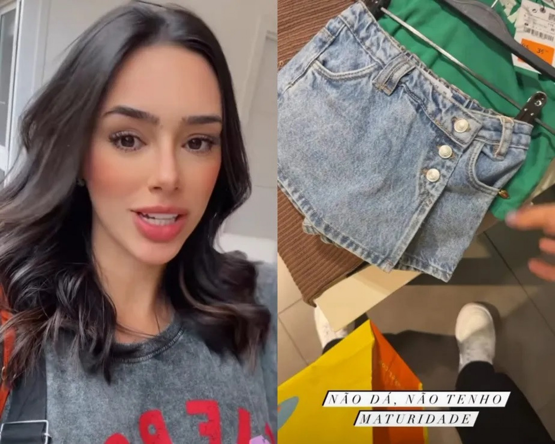 Bruna Biancardi mostrou as roupas que comprou para a filha  - Reprodução/Instagram