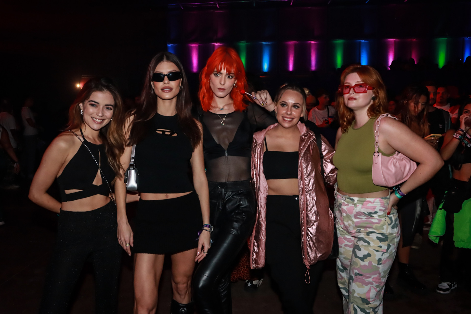 Vitória Strada curtiu festival no Rio junto de amigas - Victor Chapetta/Agnews