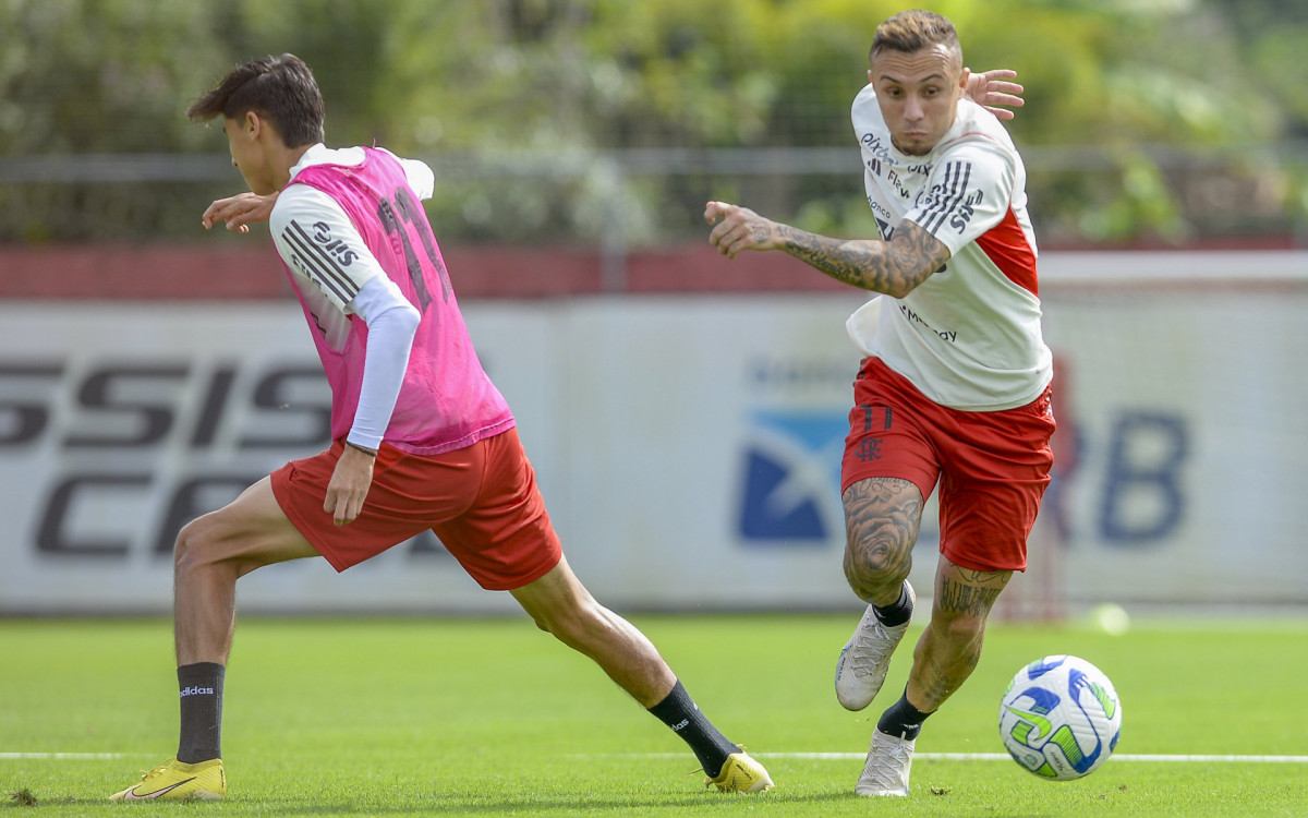 Everton Cebolinha, atacante do Flamengo - Marcelo Cortes / Flamengo