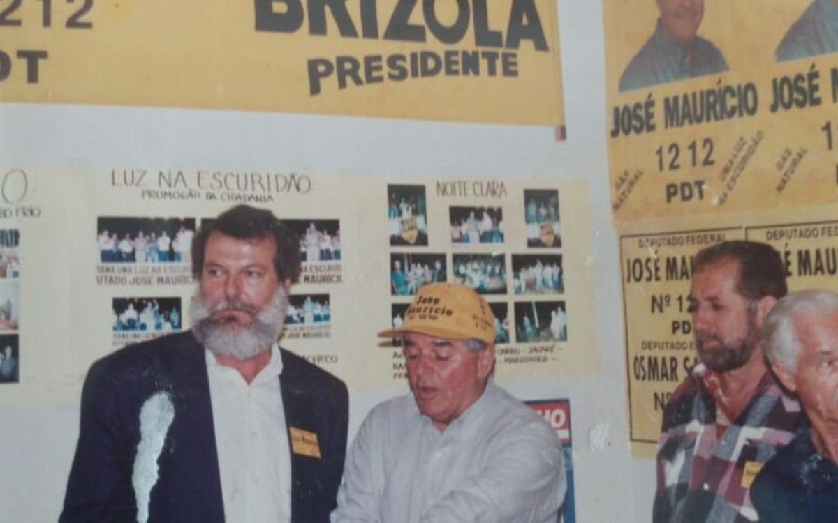 Jos&eacute; Bonif&aacute;cio em uma de suas primeiras gest&otilde;es