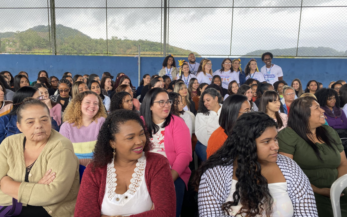 Estimuladores de creches em Mag&eacute; participam de encontro de capacita&ccedil;&atilde;o - Mariana Monteiro/Divulga&ccedil;&atilde;o