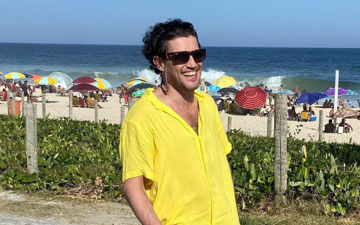 O ator Alexandre Slaviero