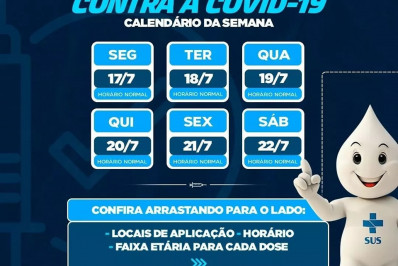 Saúde de São João de Meriti reforça campanha de vacinação contra a covid-19