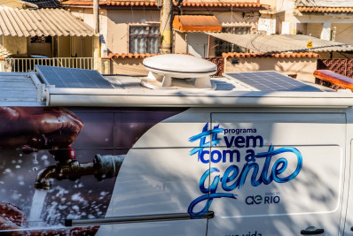 Águas do Rio inicia atendimento com agências móveis em Caxias