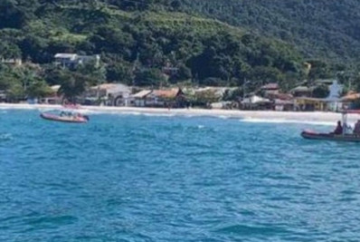 Corpo de Bombeiros, Marinha e Defesa Civil continuam nas buscas pelo pescador desaparecido no mar em Paraty