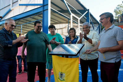 Prefeitura de Volta Redonda entrega mais duas áreas de esporte e lazer