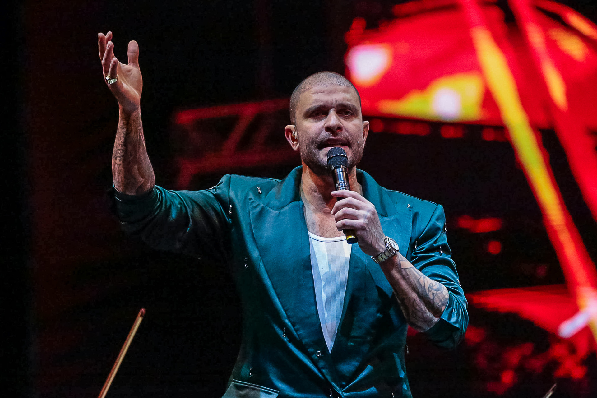 Diogo Nogueira participa de festival - Paulo Tauil / AgNews