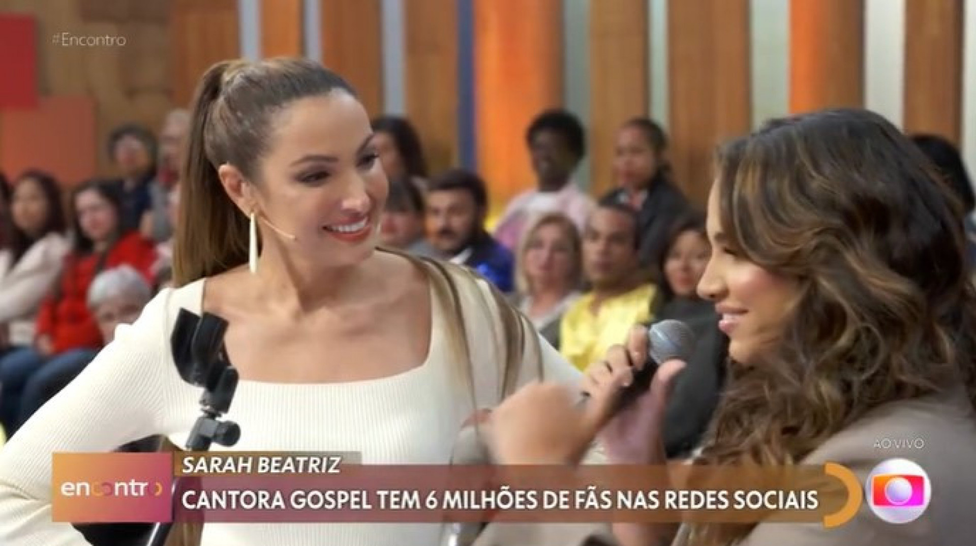 Patrícia Poeta no comando do 'Encontro' - Reprodução/Globo