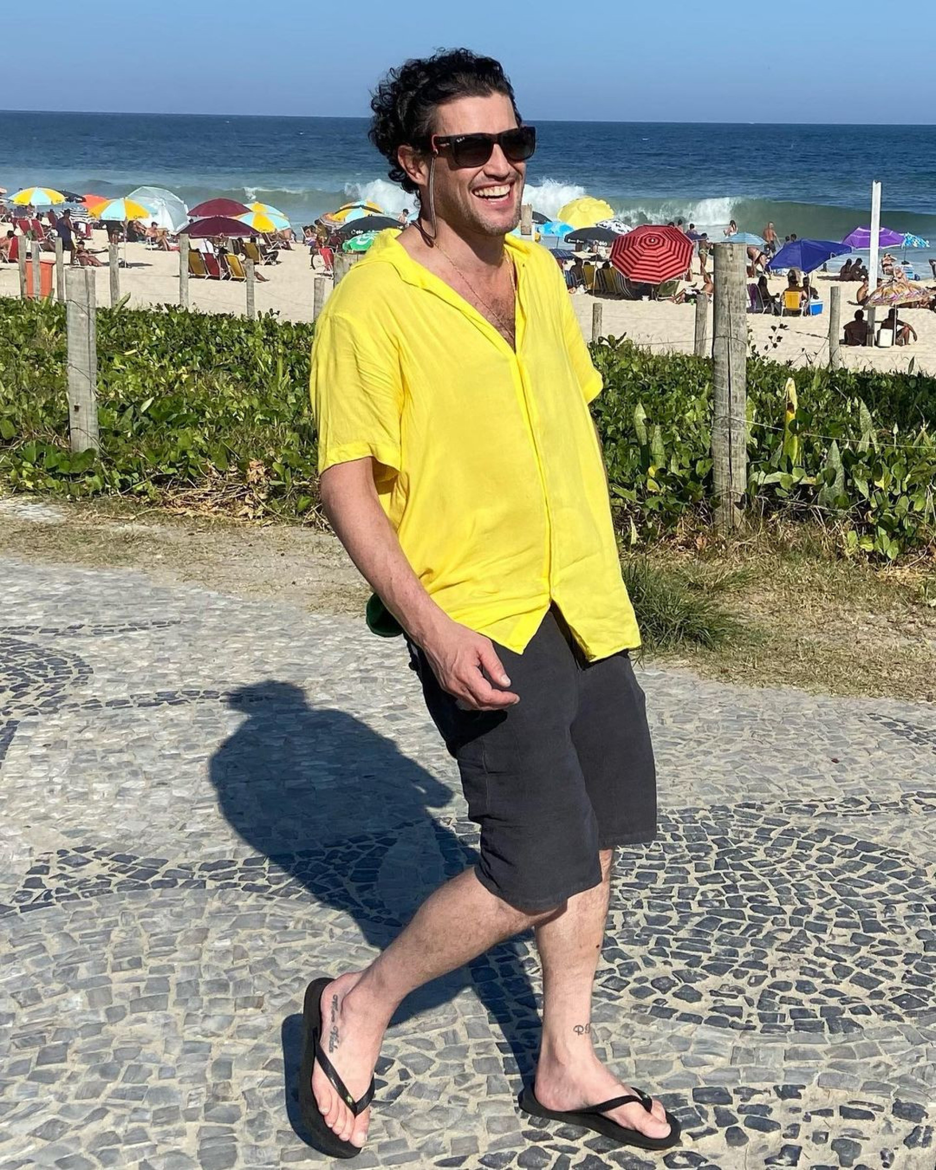 O ator Alexandre Slaviero - Reprodução/Instagram