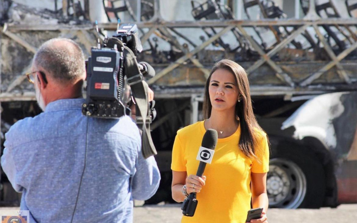 L&iacute;via Torres era destaque nos telejornais locais do Rio